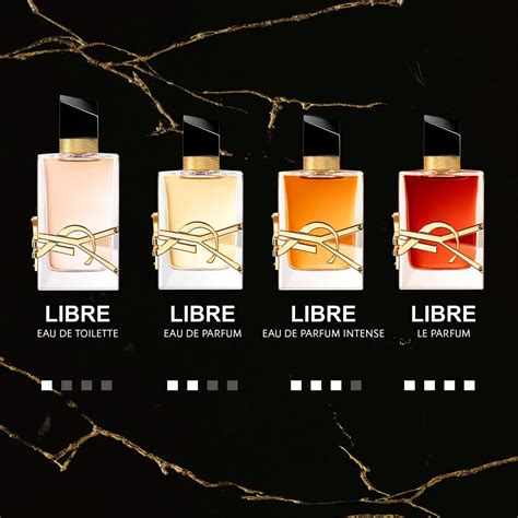 ysl libre eau de toilette vs parfum|ysl libre perfume price.